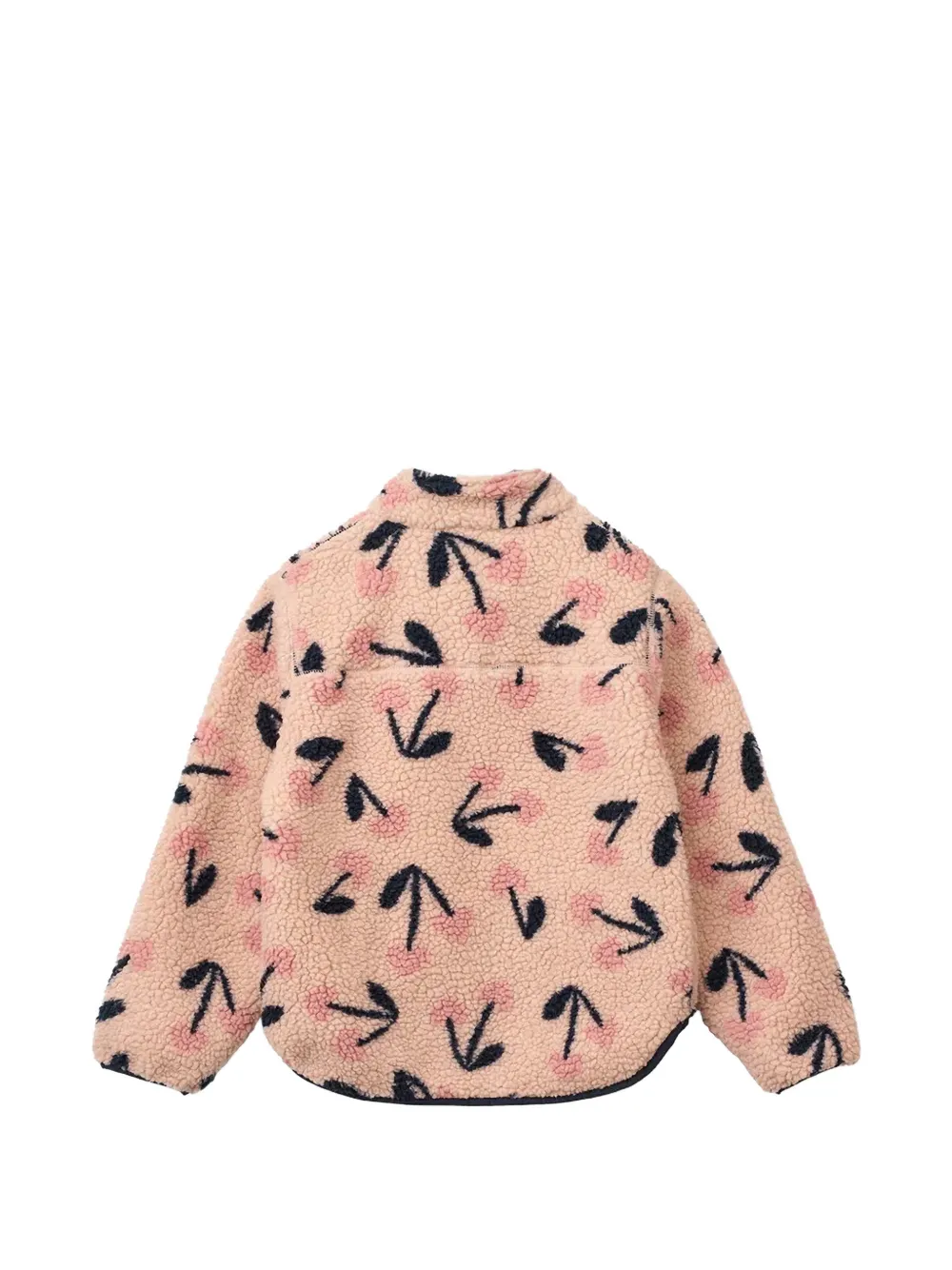 Liewood Fleece jack met kersenprint Roze