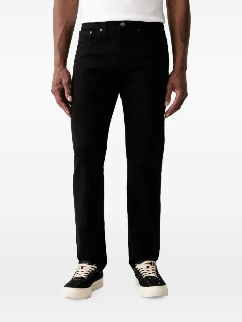Levi's 502 logo-patch tapered jeans