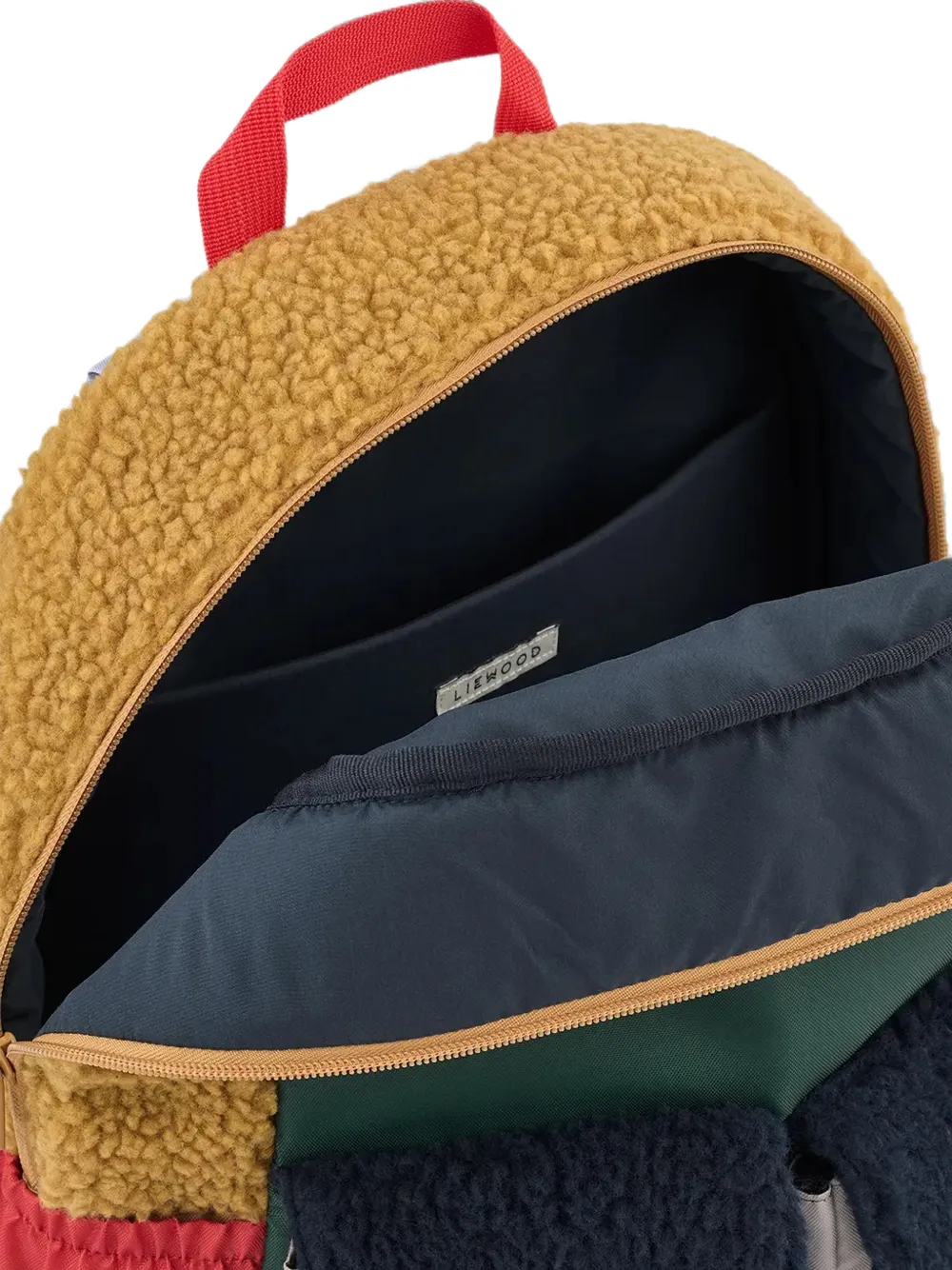 Liewood Marlowe rugzak met colourblocking Groen