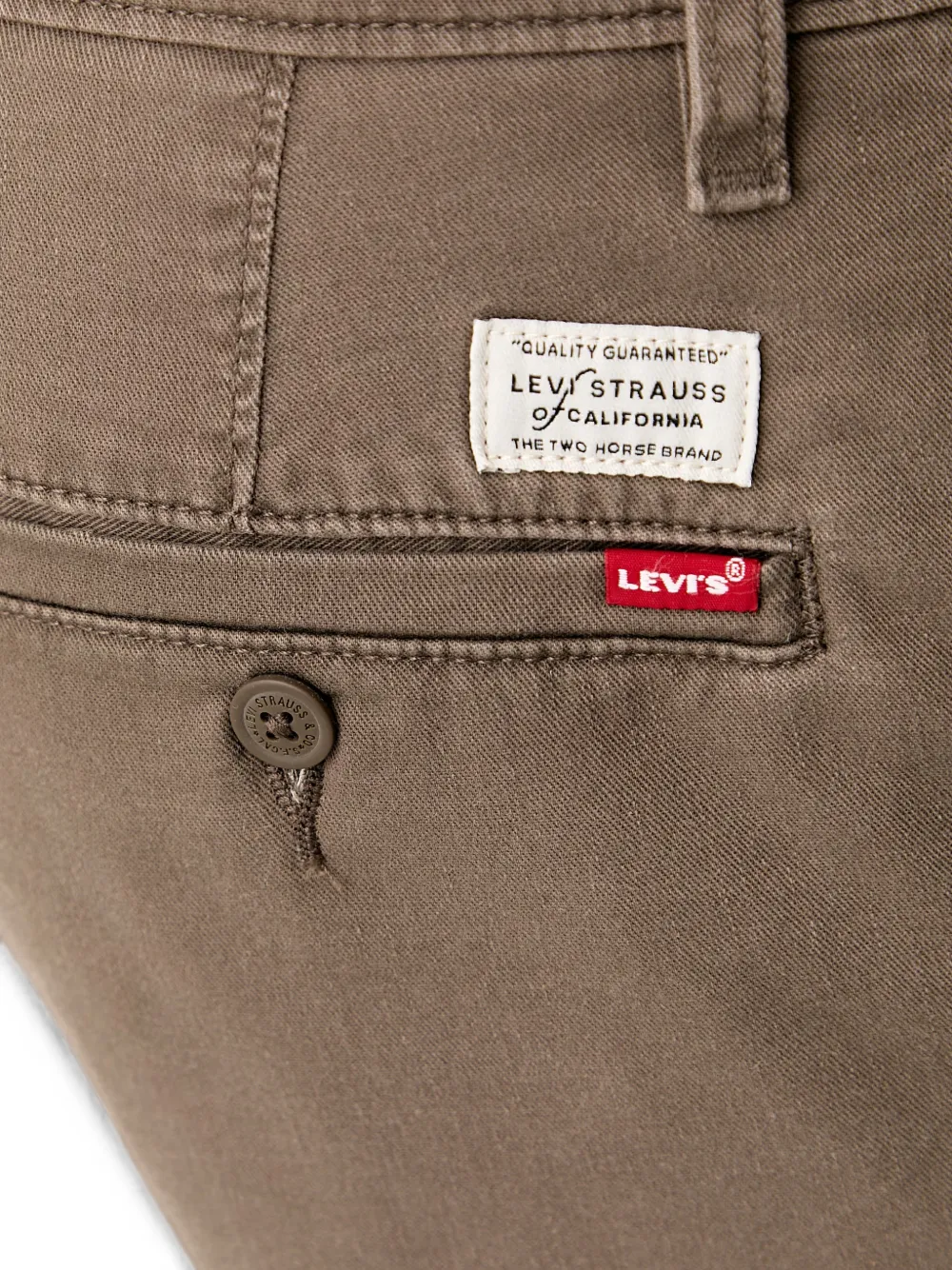Levi's XX logo-patch chino shorts Bruin