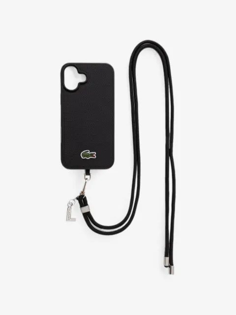 Lacoste ロゴパッチ iPhone 16 ケース