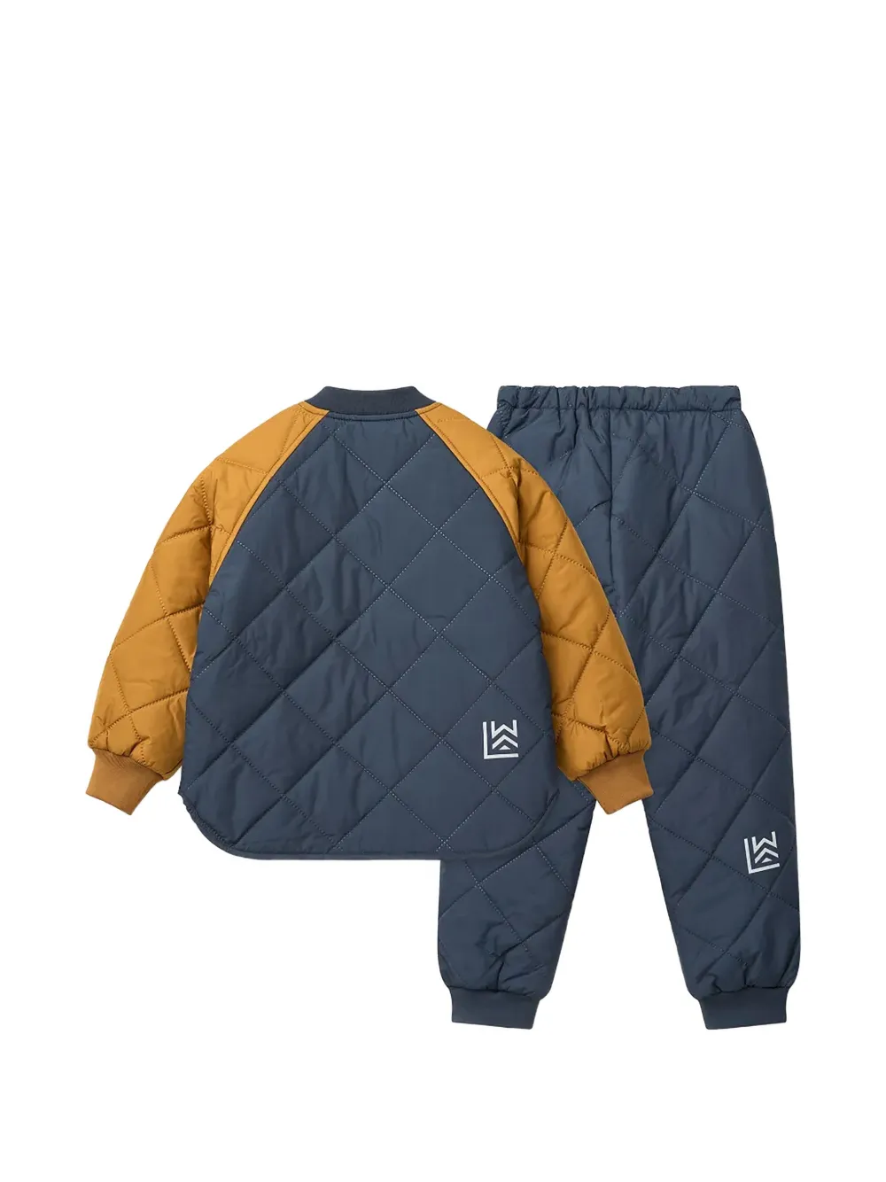 Liewood Zella gewatteerd broekset Blauw
