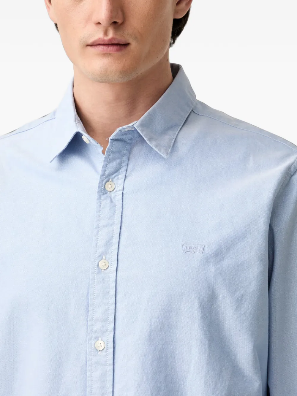 Levi's Battery Housemark standard-fit shirt Blauw