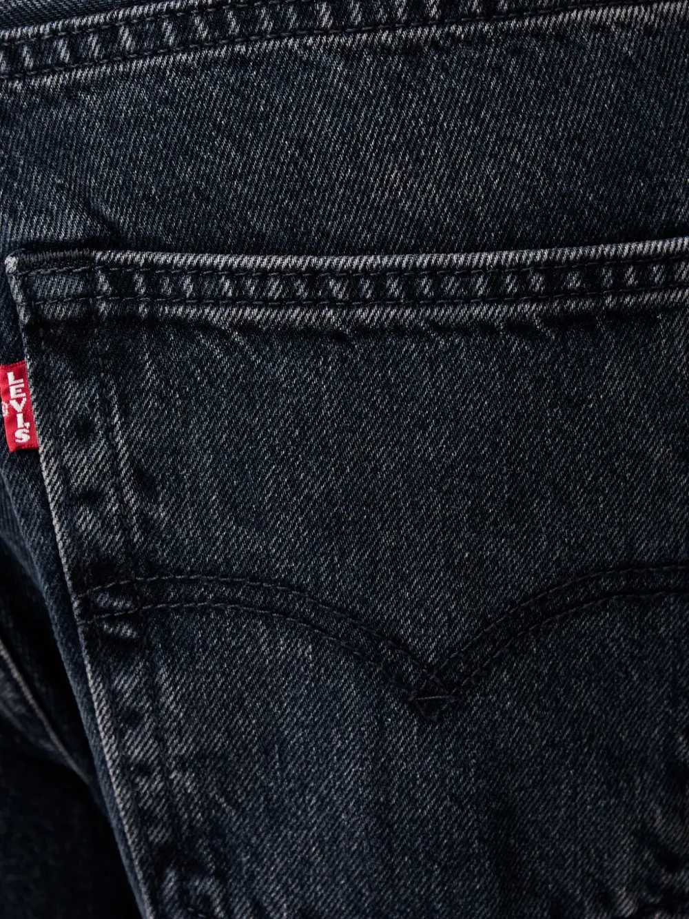Levi's 578 logo-patch straight-leg jeans Blauw