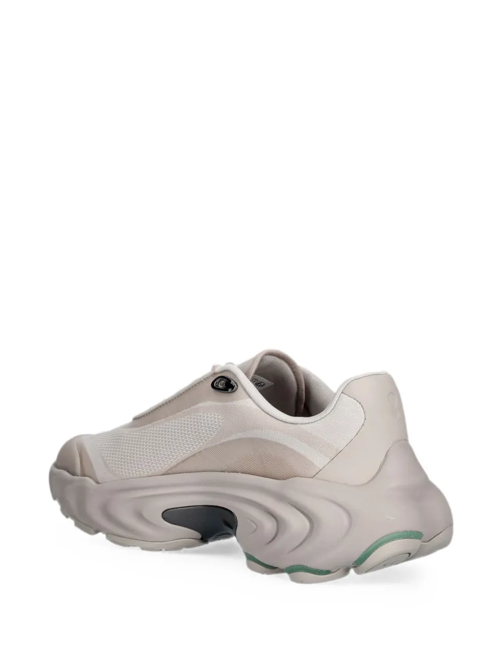 Lacoste mesh-panel chunky sneakers Beige