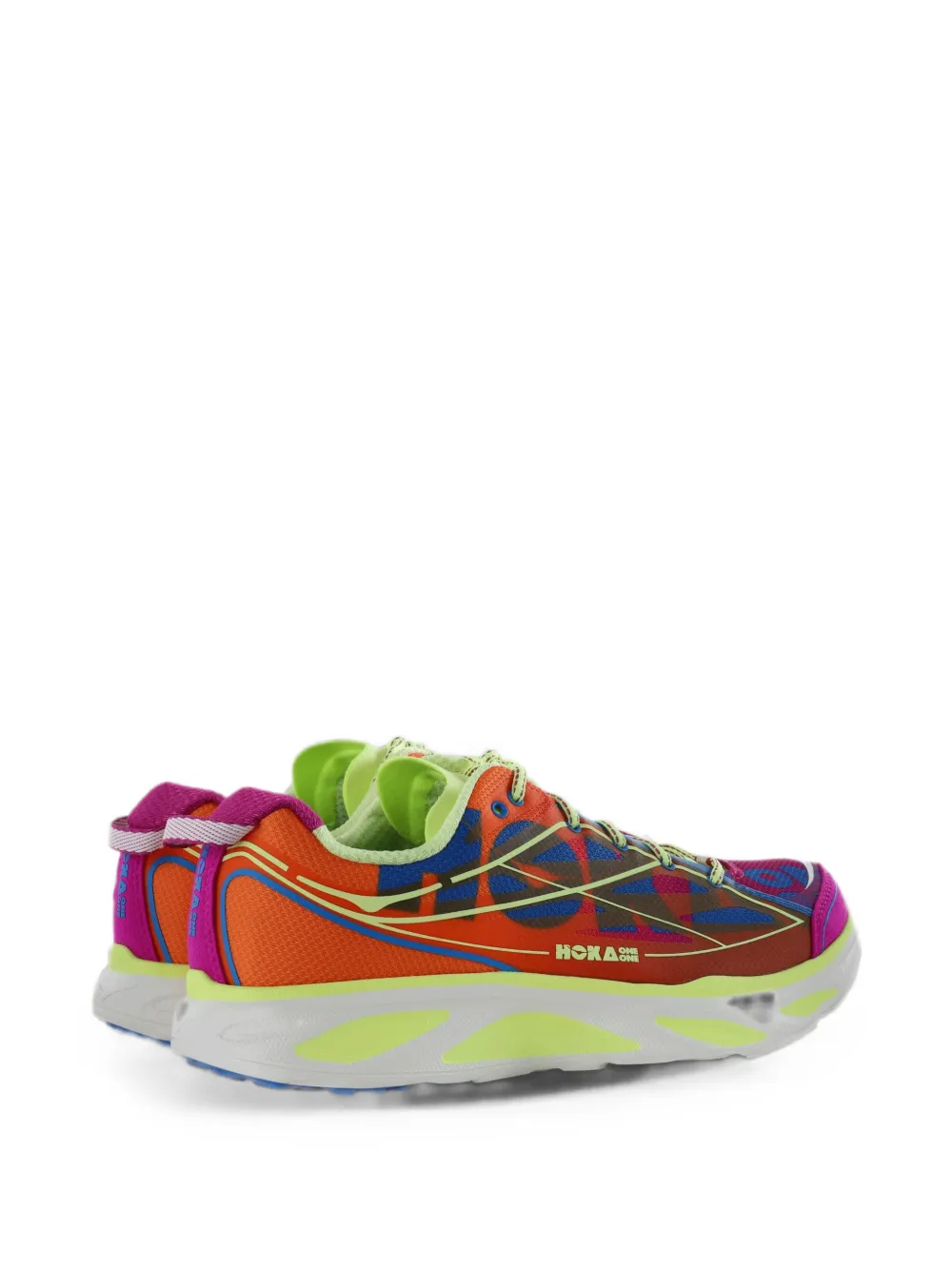 HOKA Huaka Pro lace-up sneakers Oranje