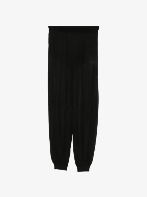 SIMKHAI  sheer-finish cuffed trousers