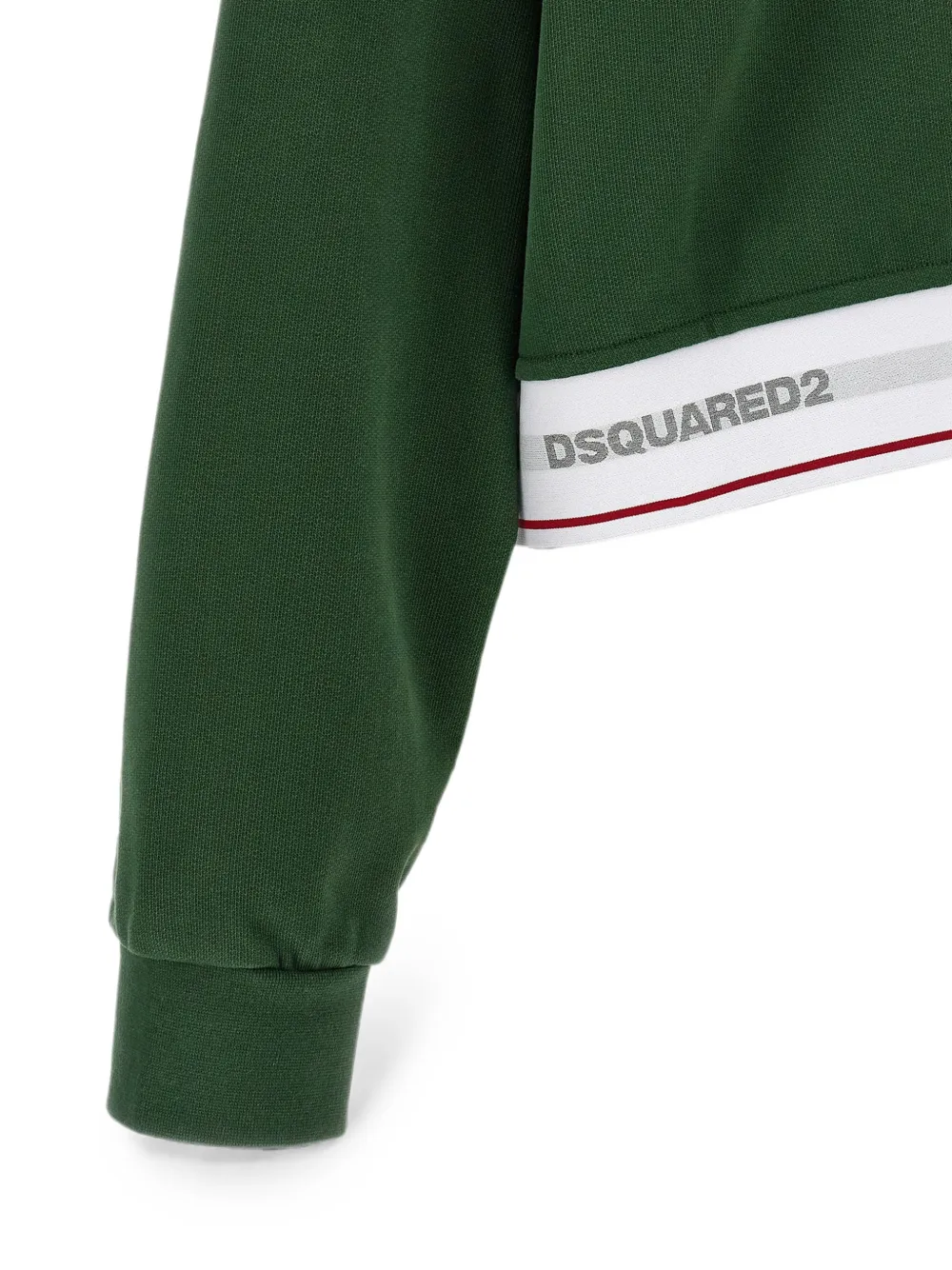 DSQUARED2 Hoodie met logo Groen