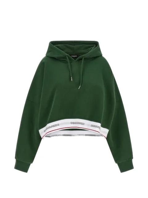 DSQUARED2 logo-lettering hoodie