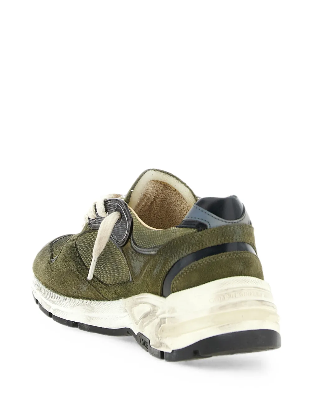 Golden Goose Running Dad star-patch sneakers Groen