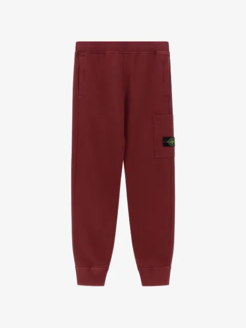 Stone Island Junior Jogginghose mit Logo-Patch
