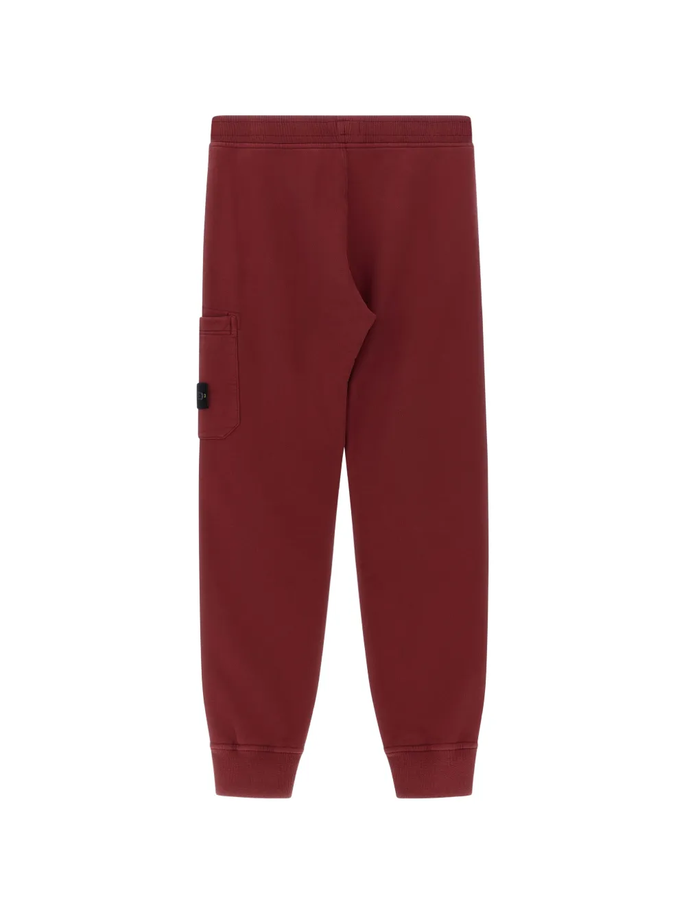 Stone Island Junior Trainingsbroek met logopatch Rood