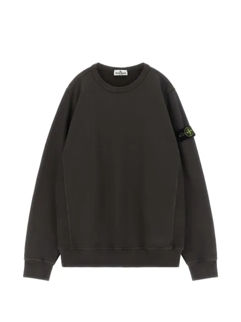 Stone Island Junior logo-patch sweatshirt