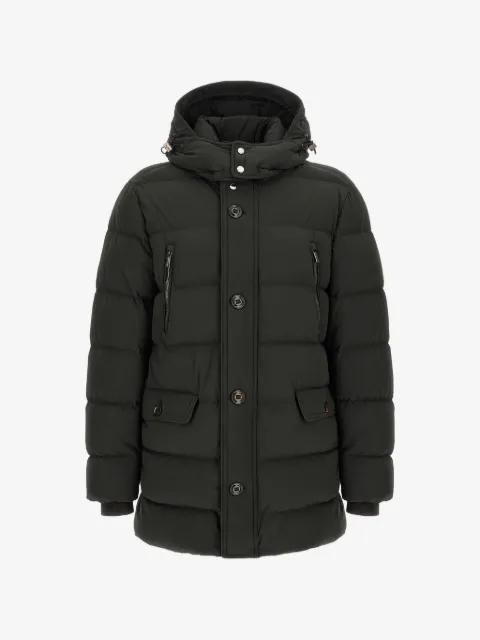 Moorer Gorner-Kn quilted down coat