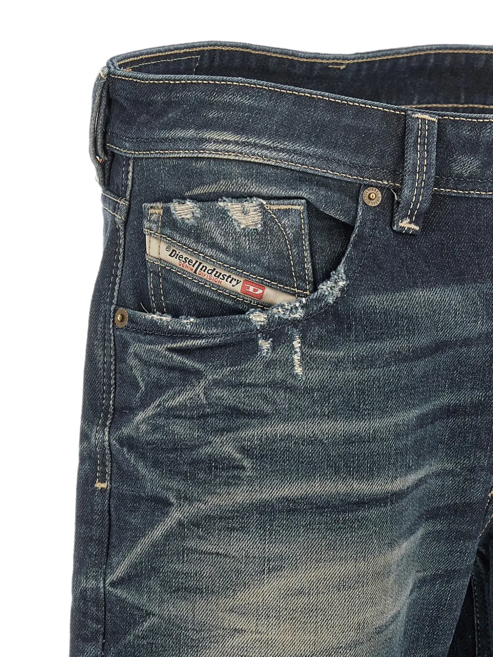 Diesel 1985 Larkee straight jeans Blauw