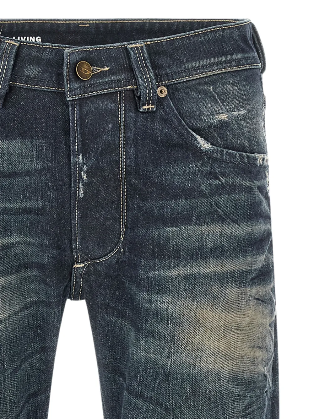 Diesel 1985 Larkee straight jeans Blauw