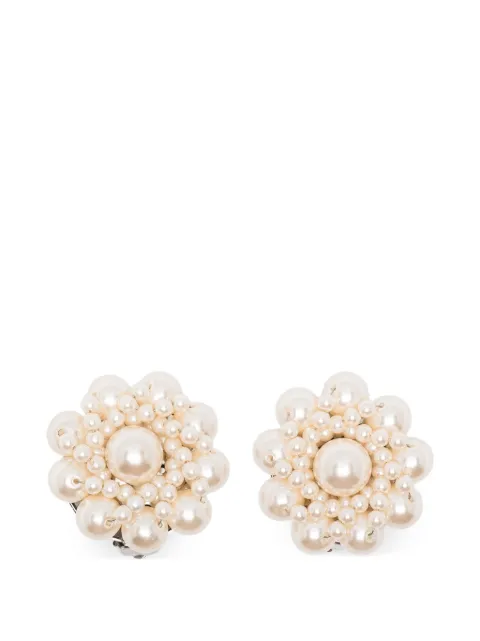 Alessandra Rich floral earrings