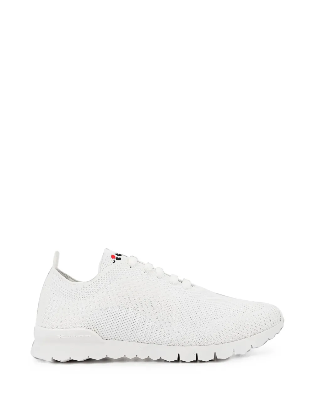 Kiton Fit lace-up sneakers Wit