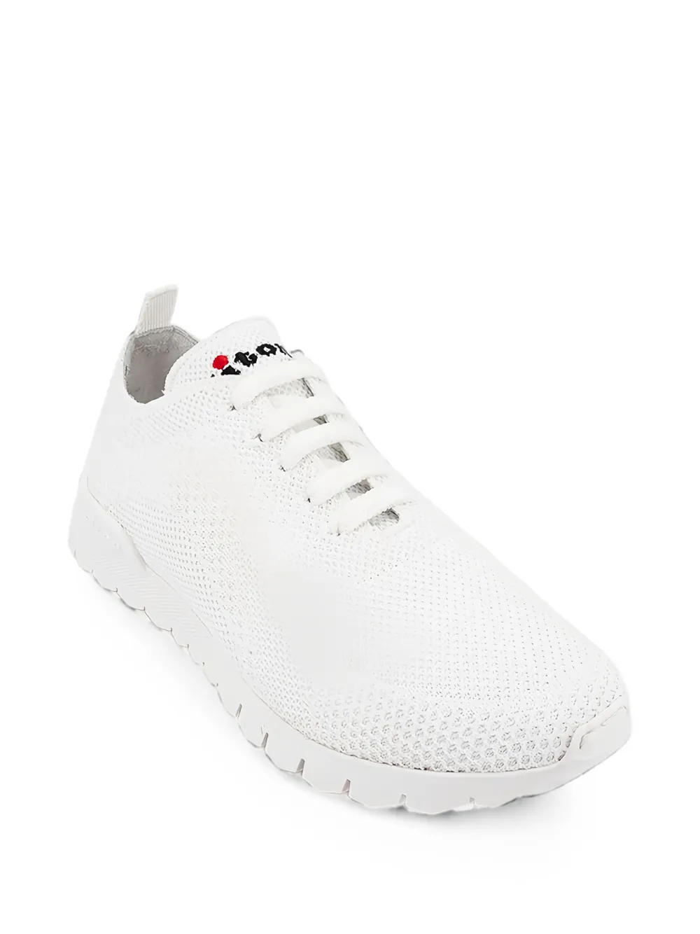 Kiton Fit lace-up sneakers Wit