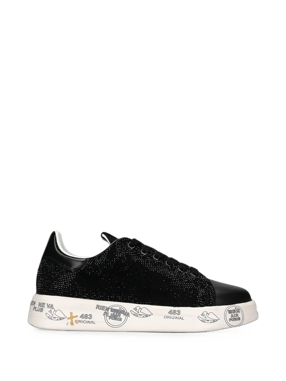 Premiata Belle sneakers Zwart