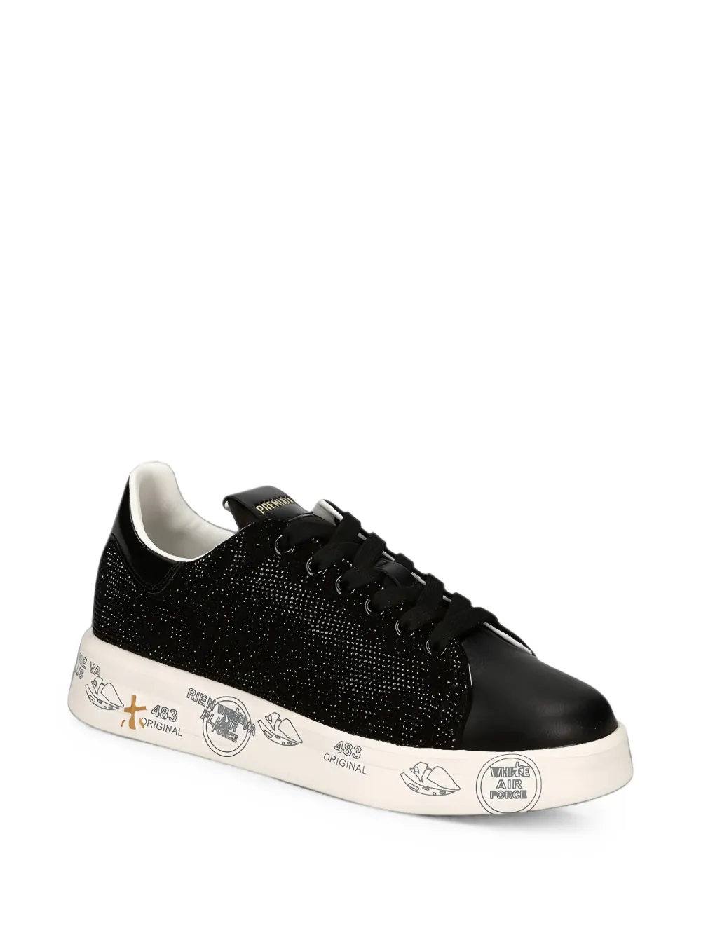 Premiata Belle sneakers Zwart