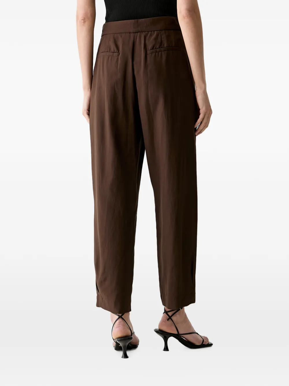 VICOLO Straight broek Bruin