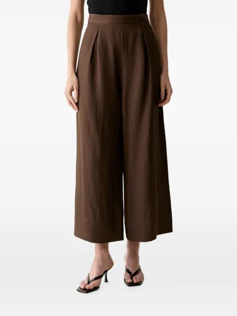 VICOLO pantalones capri anchos