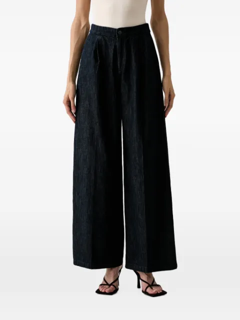 Benetton jeans anchos con pinzas