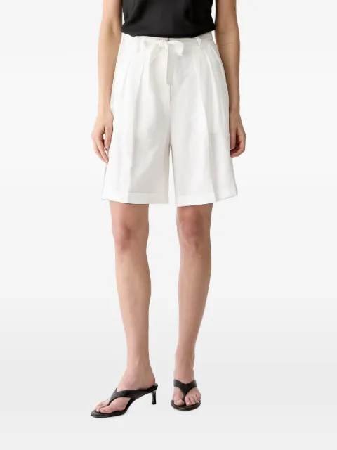 VICOLO tie-waist pleated shorts