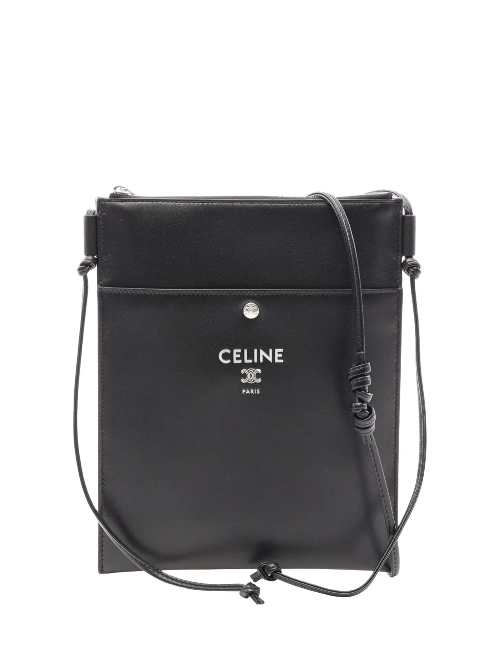 Celine Pre-Owned 2010-2026 Smooth Lambskin Sharp Pouch Take Away crossbody bag - Black