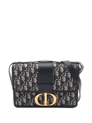 Christian Dior Pre-Owned 2019 Oblique Canvas 30 Montaigne Flap