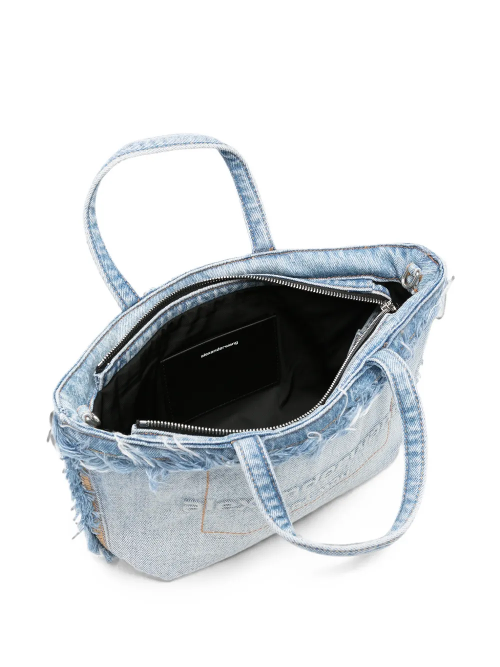 Alexander Wang Punch Small Tote Crossbody Bag in Blue, view 5