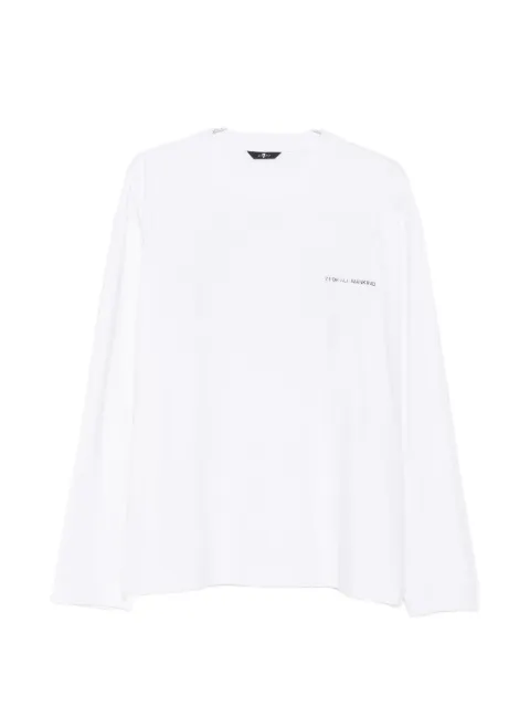 7 For All Mankind graphic-print long-sleeve T-shirt