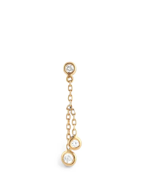 Maveroc  Bedouin diamond drop earrings