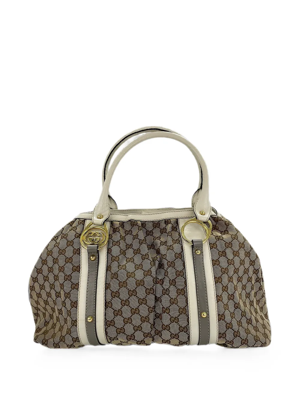 Gucci Pre-Owned 2000s Interlocking G tote bag - Marrone