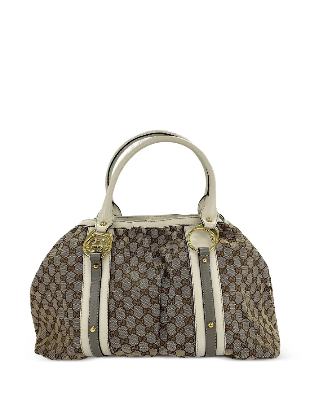 Gucci Pre-Owned 2000s Interlocking G tote bag - Brown
