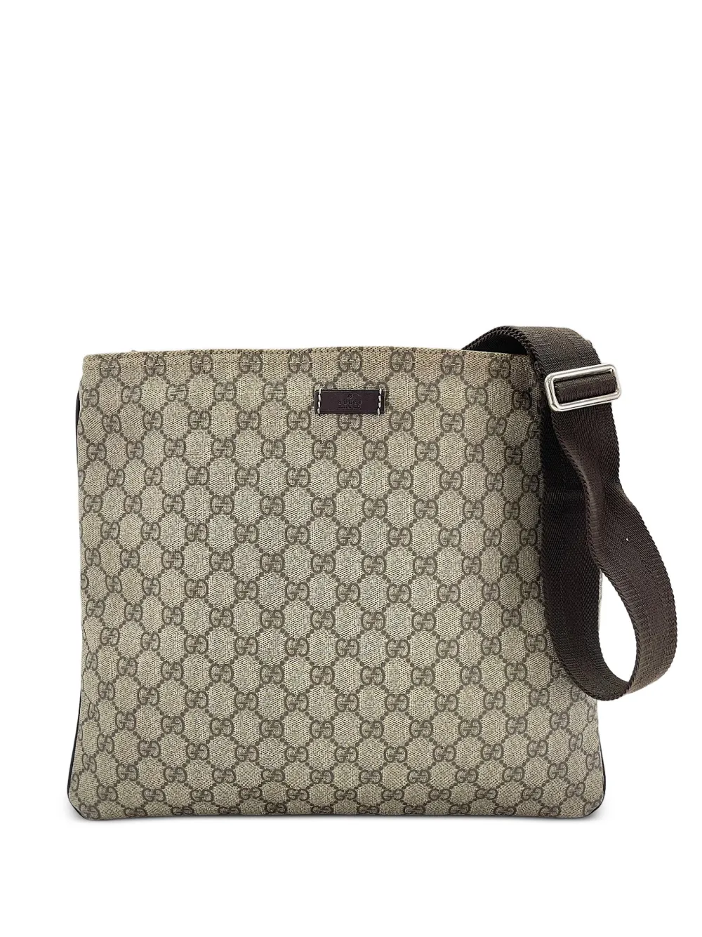 Gucci Pre-Owned 2000s GG Supreme shoulder bag - Toni neutri