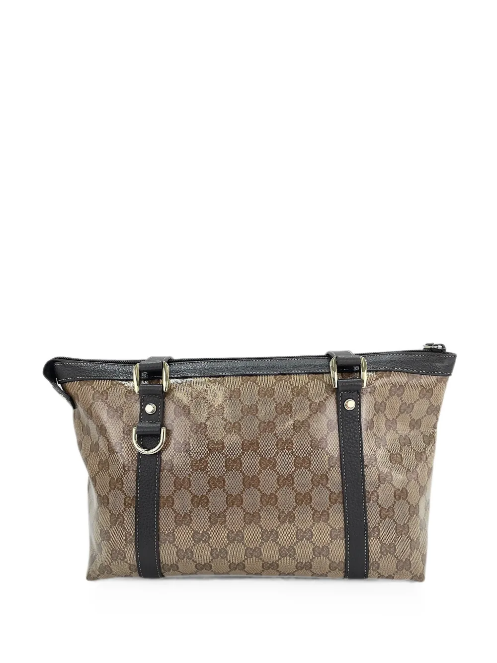 Gucci Pre-Owned 2000s GG Crystal shoulder bag - Nude