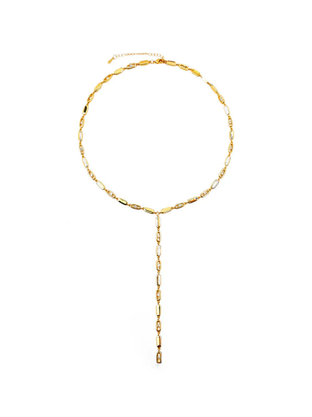 Lady D World Collana GeoLink Y - Oro