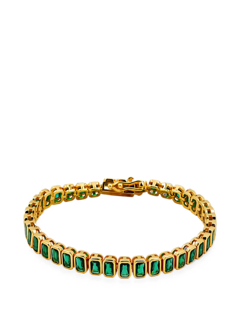 Lady D World Tennis emerald-radiance bracelet - Oro