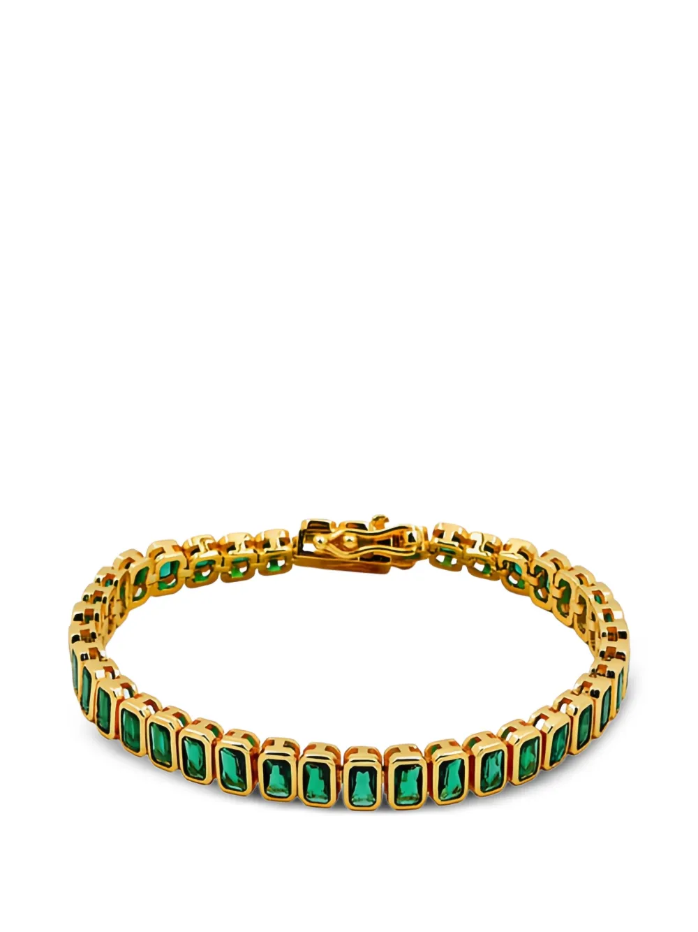 Lady D World Tennis emerald-radiance bracelet - Oro