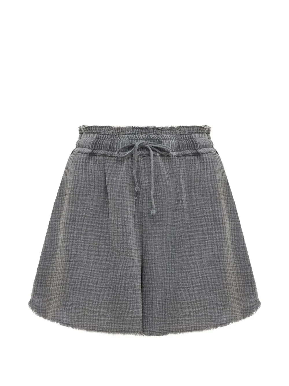 Dirty Laundry elastic-waistband shorts - Grau
