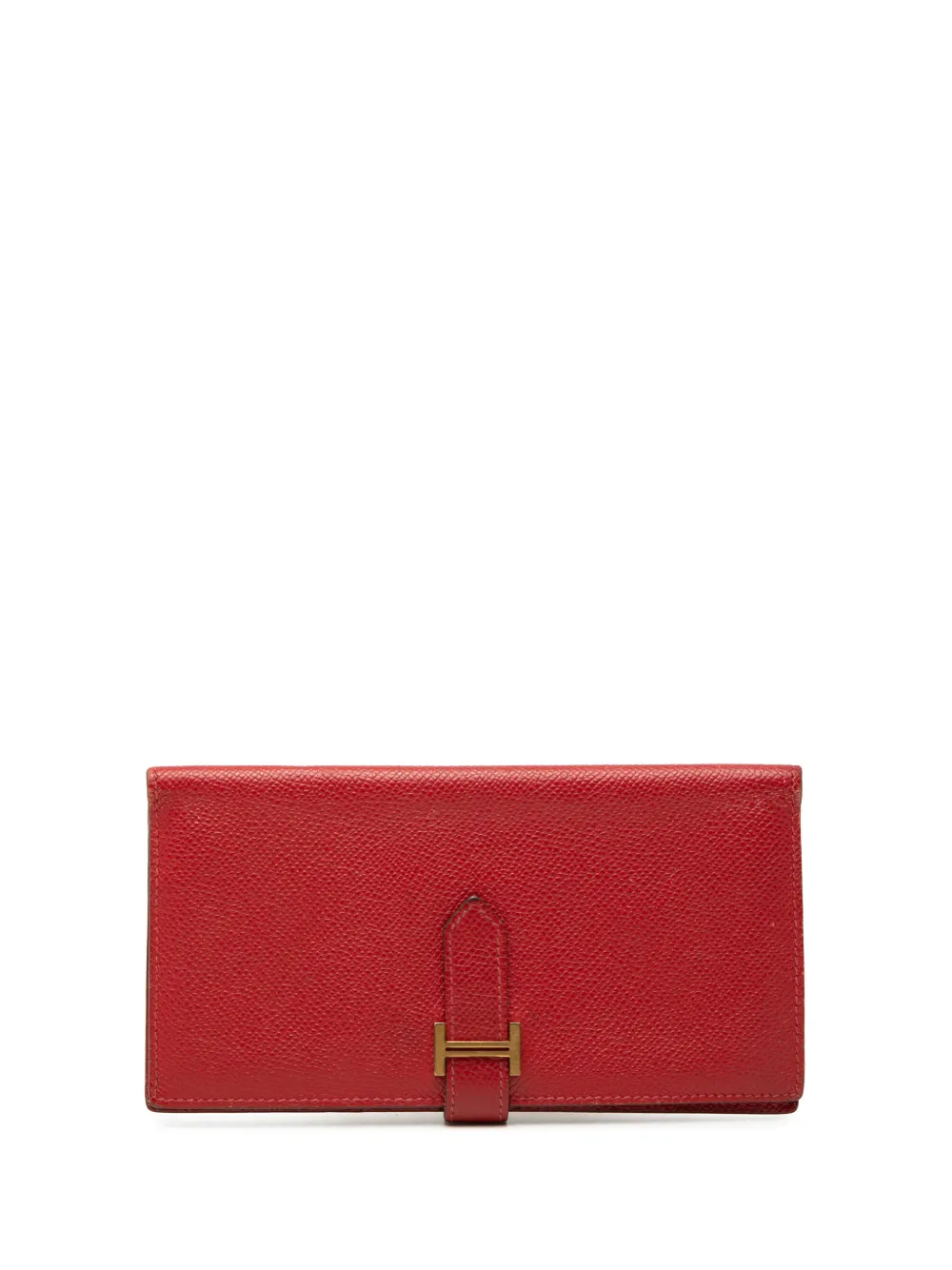 Hermès Pre-Owned 2012 Epsom Bearn Wallet long wallets - Rot