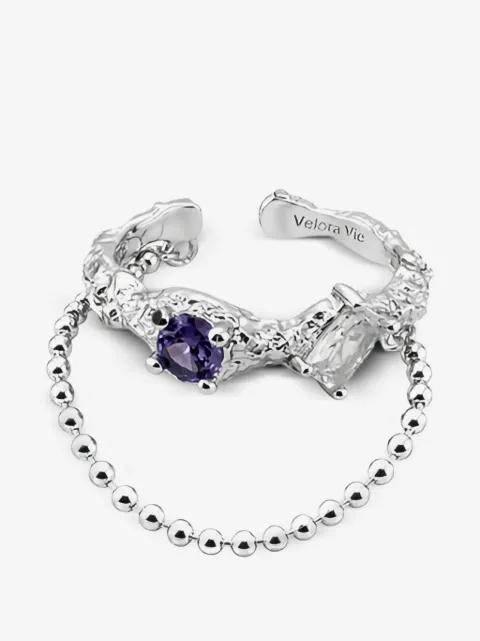 Velora Vie Empress Ardent embellished ring