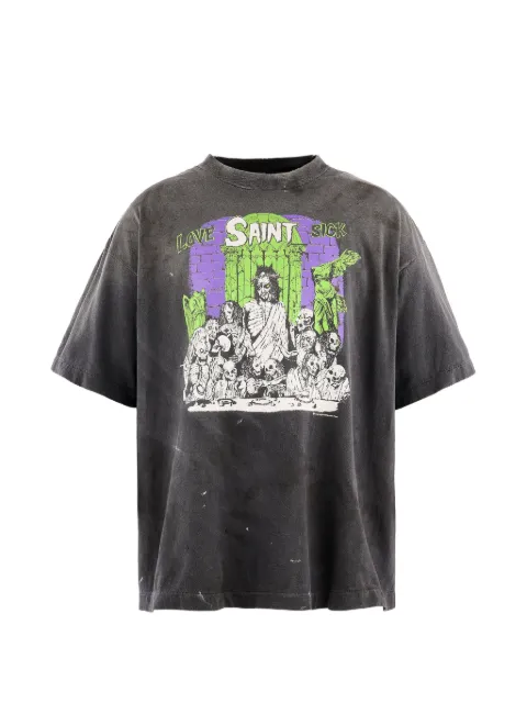 SAINT MXXXXXX Love Sick graphic-print T-shirt