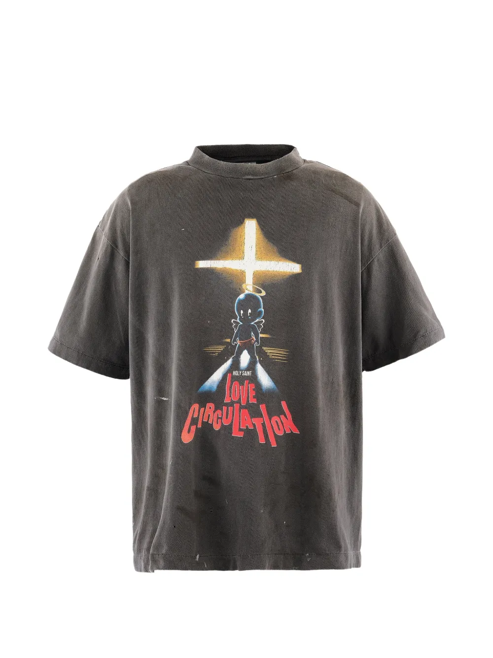 SAINT MXXXXXX Love Circulation graphic-print T-shirt - Noir SAINT MXXXXXX Love Circulation graphic-print T-shirt - Noir