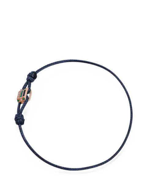 Maveroc pulsera con diamantes y esmeralda