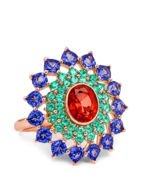 ZOME bague Aurelia à pierres variées