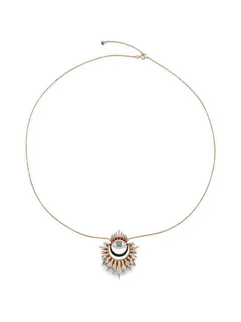 Falamank 18K yellow-gold diamond necklace