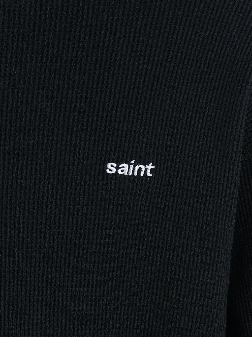 SAINT MXXXXXX Thermotrui met logo-print Zwart